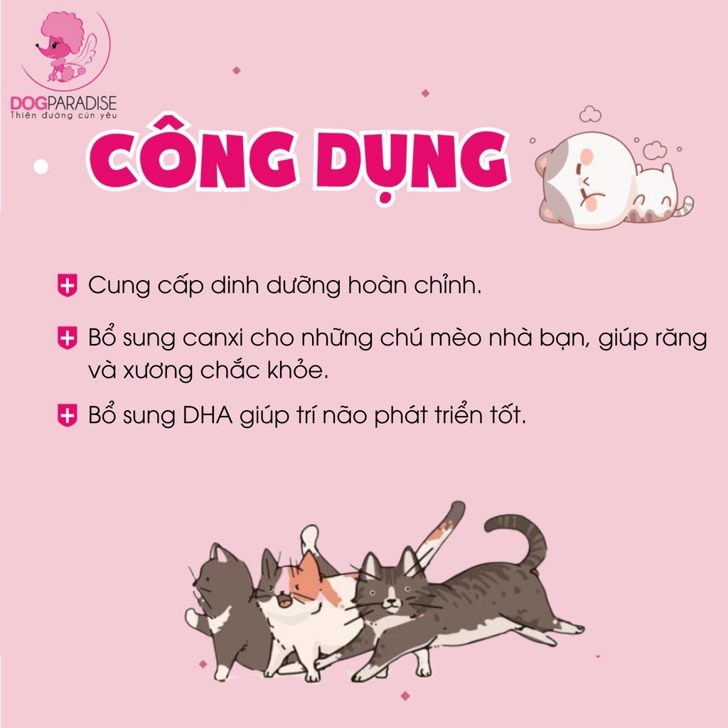 Thức ăn ướt Me-O dành cho mèo con và mèo trưởng thành nhiều hương vị thơm ngon gói 80g - Dog Paradise