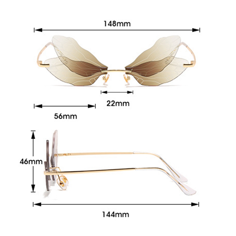 Kính Mát Hình Chuồn Chuồn Thiết Kế Ấn Tượng | BigBuy360 - bigbuy360.vn