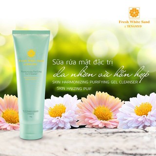 Gel Rửa Mặt Cho Da Nhờn & Hỗn Hợp Fresh White Sand Tenamyd Skin Harmonizing Purifying Gel Cleanser