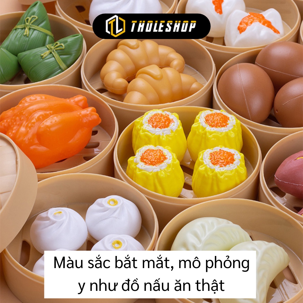 Đồ Hàng Cho Bé - Bộ Đồ Chơi Nấu Ăn 3D 84 Mô Hình Thức Ăn  Như Thật Cho Bé 9807