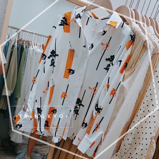 Sơmi hoạ tiết