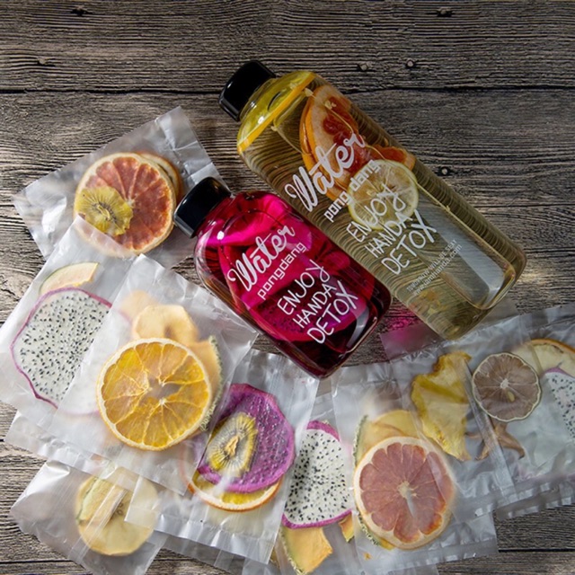 Set trà hoa quả detox giảm cân 