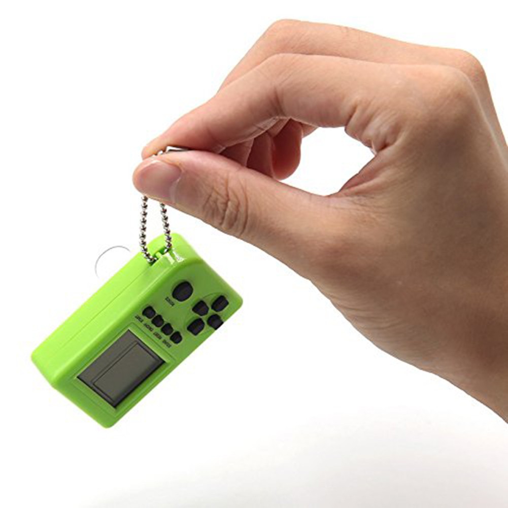 Mini Portable Keychain Mặt dây chuyền Tetris Máy chơi game Cổ điển Máy chơi game Cổ điển | BigBuy360 - bigbuy360.vn