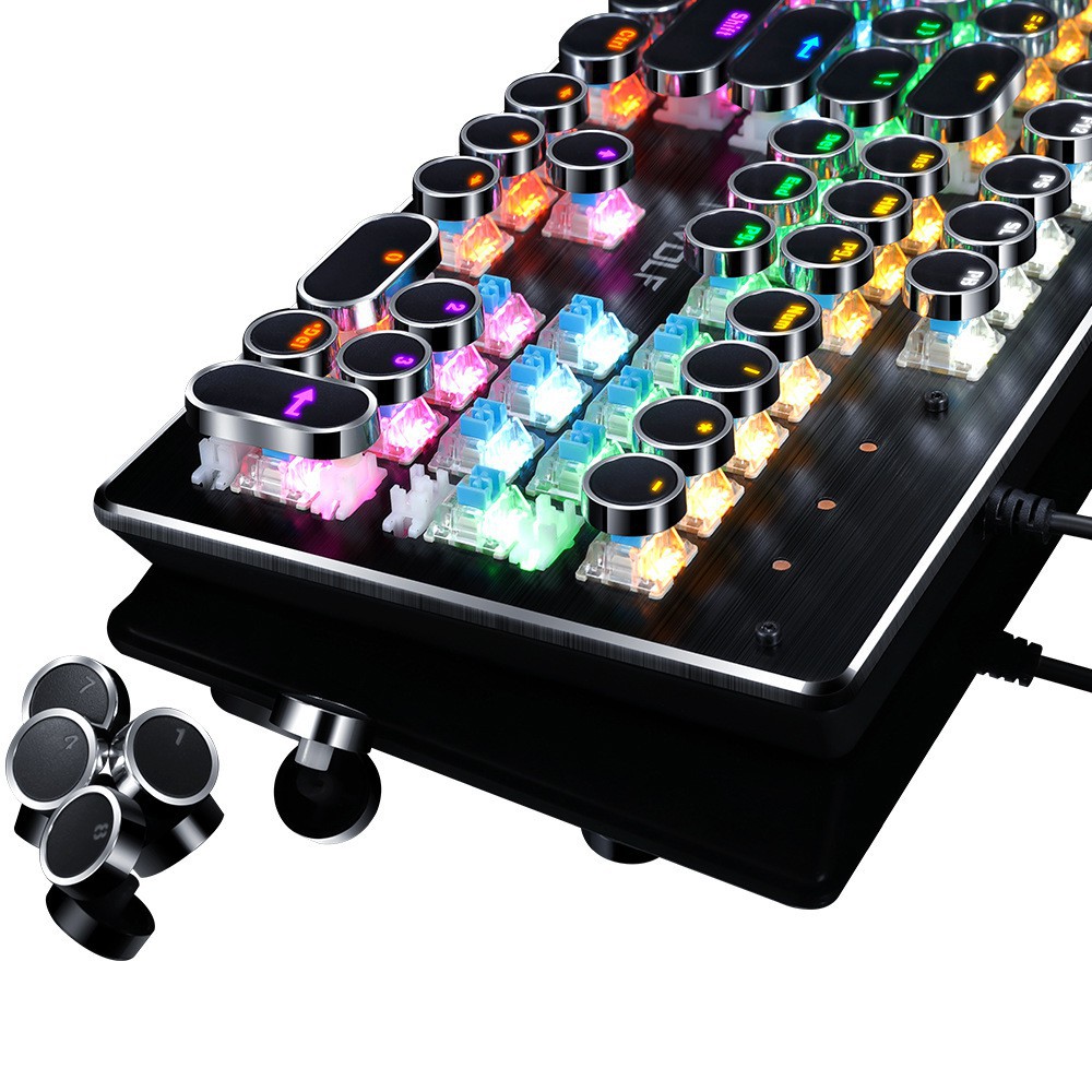Bàn Phím Cơ Gaming T70  cao cấp, nhiều chế độ led, phím tạch tạch cảm giác chơi game cực đã BH 12 tháng