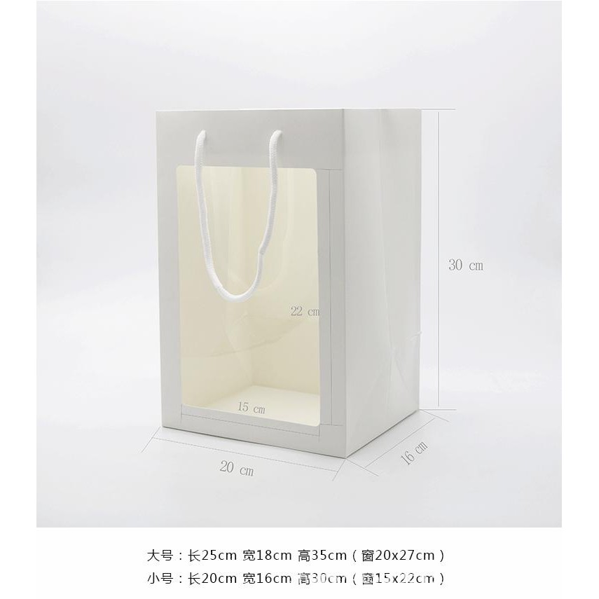 TÚI GIẤY CẮM ĐỰNG HOA MẶT KÍNH | BigBuy360 - bigbuy360.vn