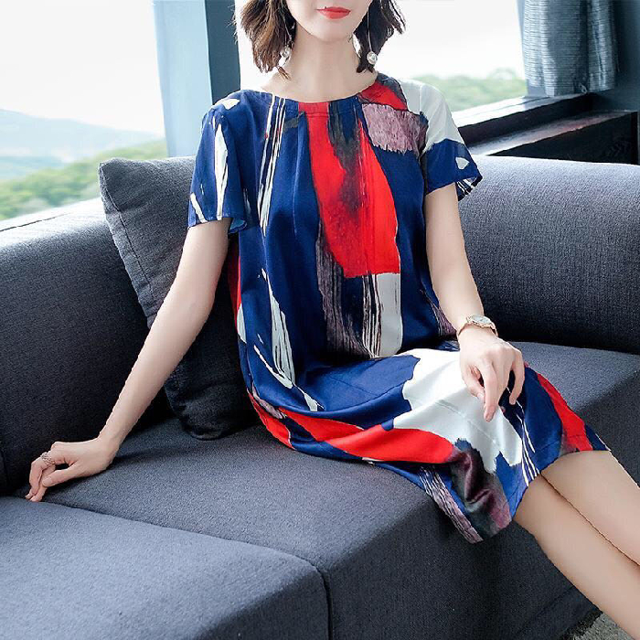 Đầm Suông Tay Ngắn Thời Trang Hè 2021 Cho Nữ | BigBuy360 - bigbuy360.vn