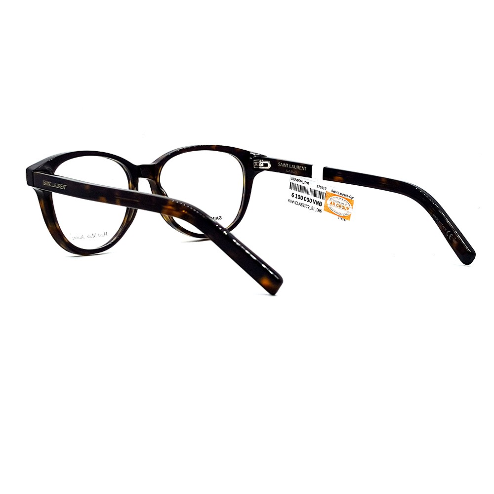 Gọng kính nam nữ thời trang Saint Laurent Classic9 086 chính hãng