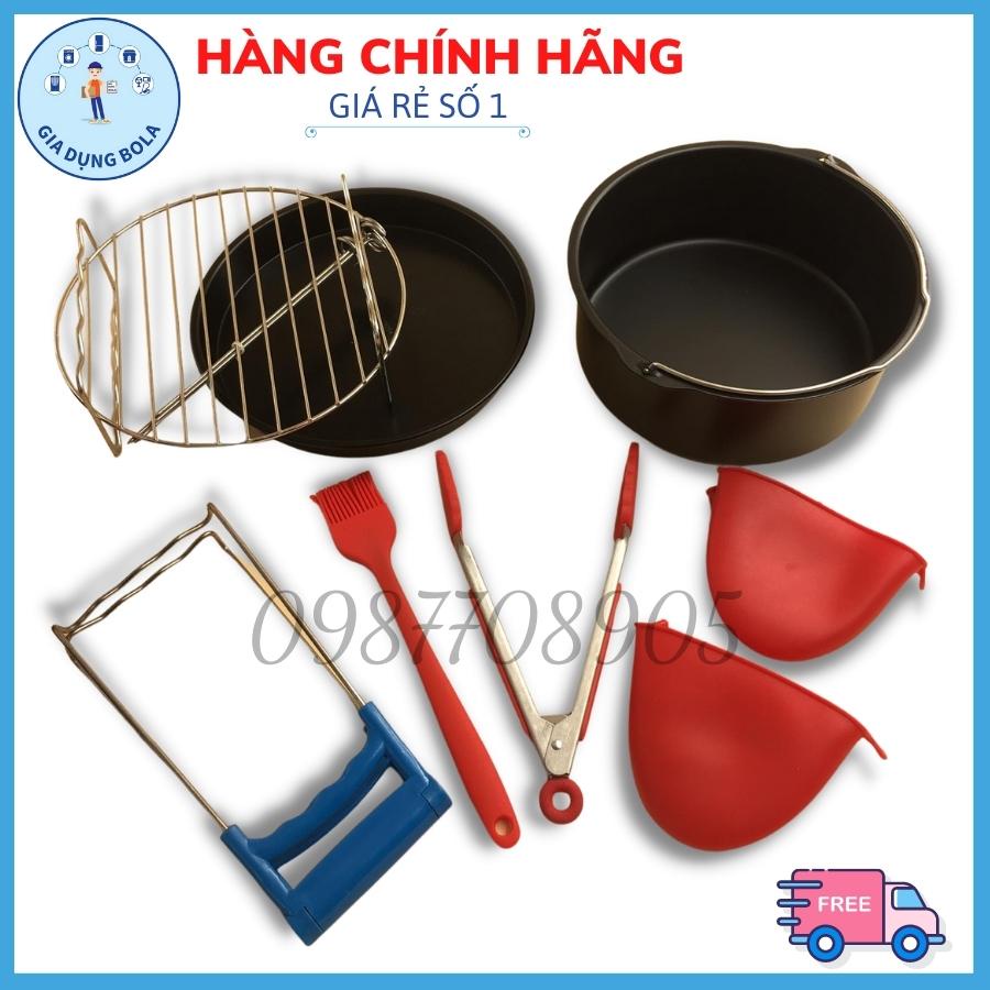 Bộ phụ kiện làm bánh nồi chiên không dầu( Galuz,Lock,Rapido)