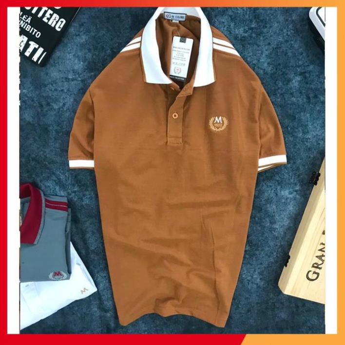 Áo Thun Nam 🎁 FREESHIP – HÀNG CHẤT 🎁 Cổ Bẻ Tay Ngắn Thêu Chữ M, Chất Liệu Thun Cá Sấu - Start Man | BigBuy360 - bigbuy360.vn