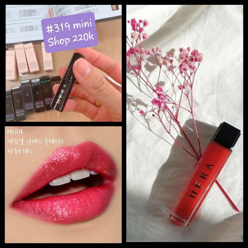 💋 Son kem tint mini Hera - Hera Sensual Intense Glaze mini