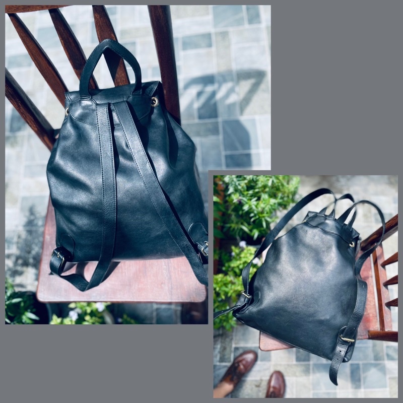 SALE- balo si da thật hiệu Aigner