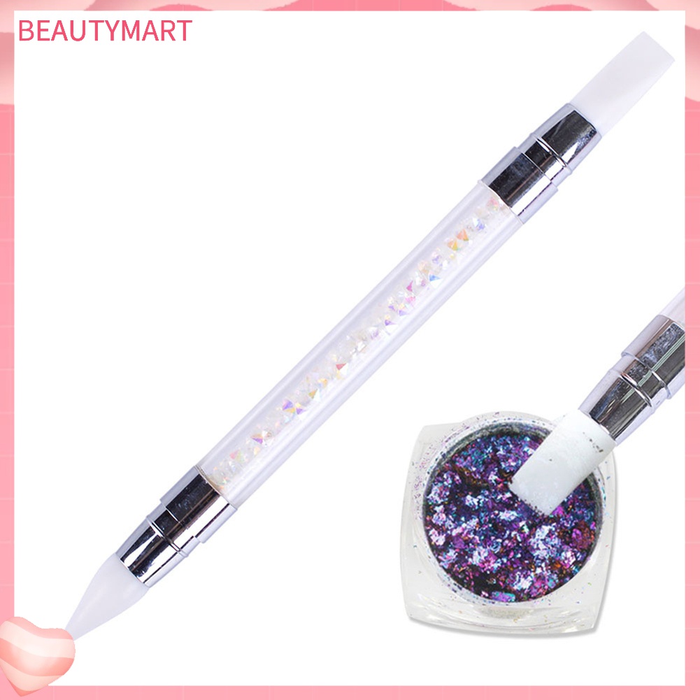 Bút Silicone Hai Đầu Nhọn Đính Đá Trang Trí Móng Tay Nghệ Thuật