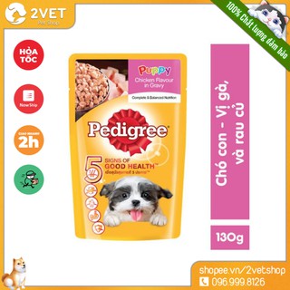 Pate Dành Cho Cún - Gói 130g - Thức Ăn Giàu Dinh Dưỡng - Nhiều Vị Đa Dạng - Đặc Biệt Hấp Dẫn Với Chó Nhỏ