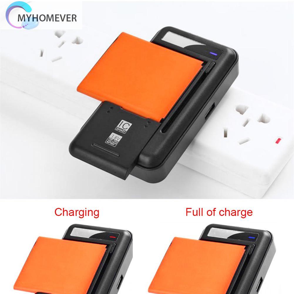 Bộ Sạc Pin Usb 2 Trong 1 Cho Điện Thoại Android
