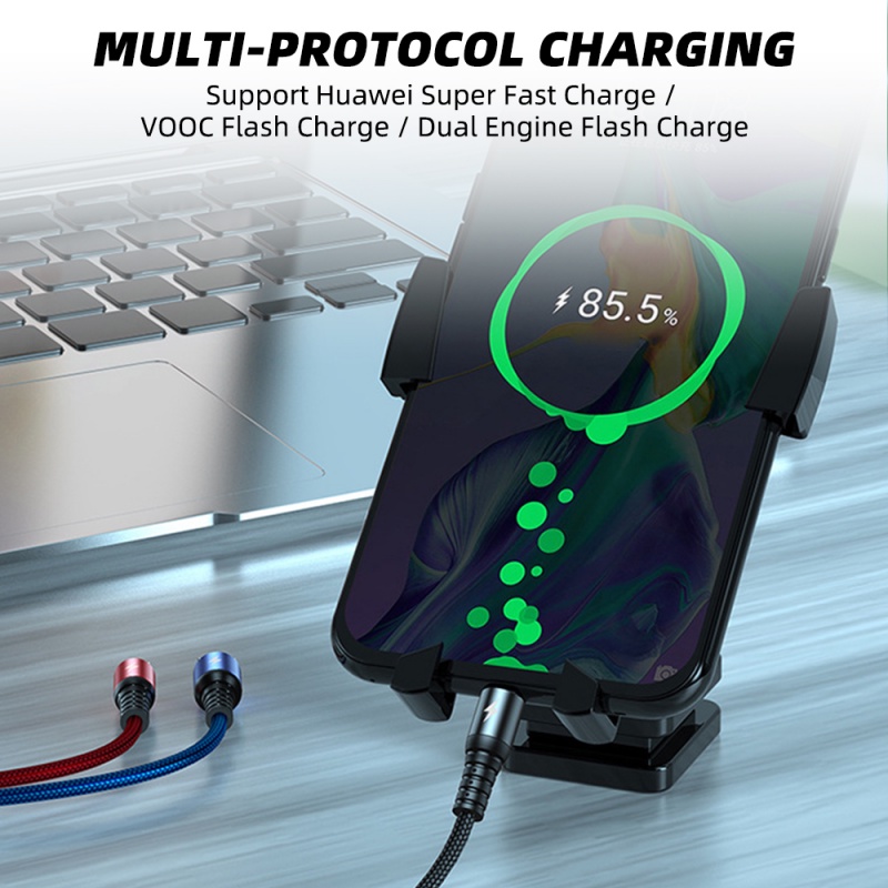 Dây cáp sạc nhanh HdoorLink 3 trong 1 USB Type C 1.2m 5A dành cho iOS Android