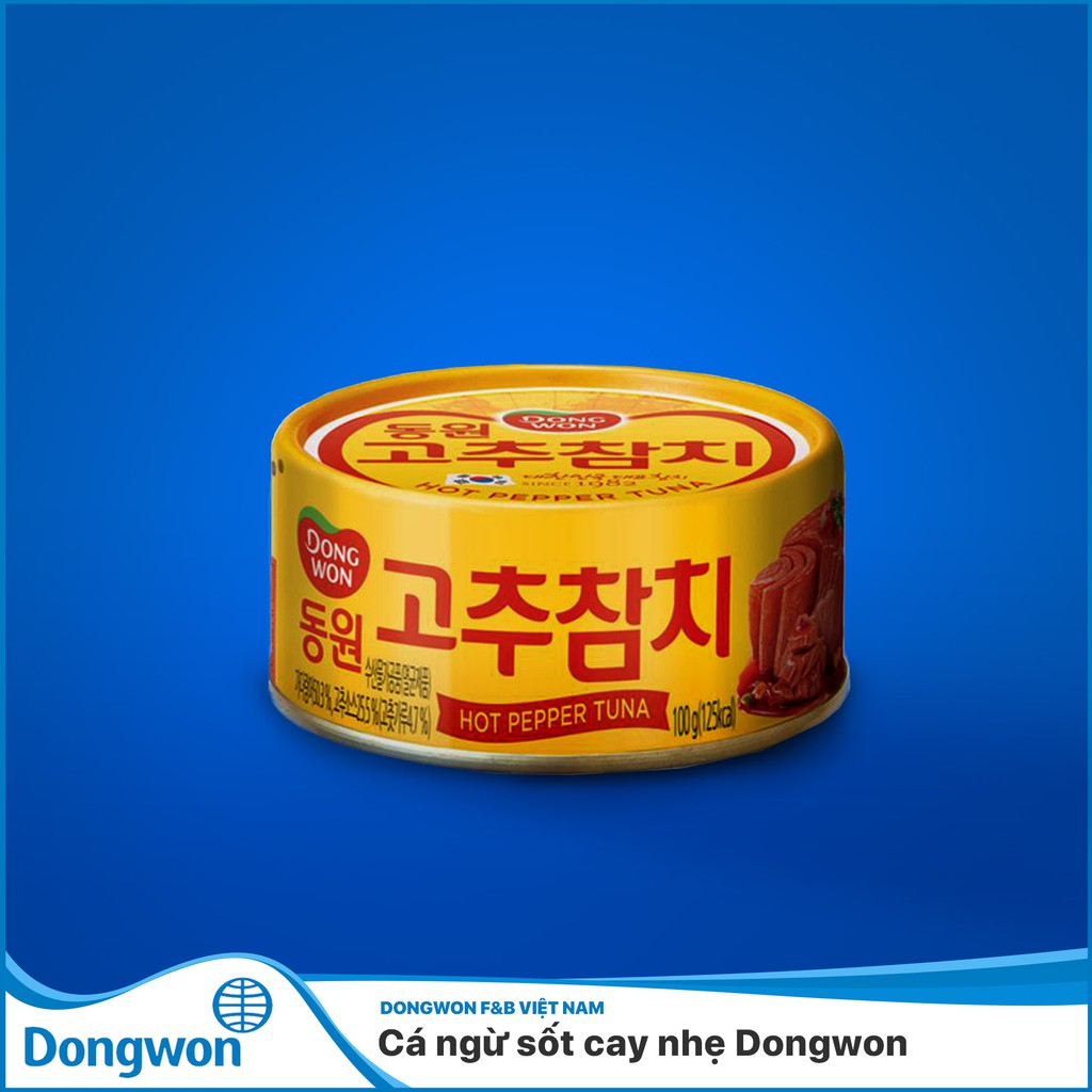 Cá ngừ sốt cay nhẹ Dongwon