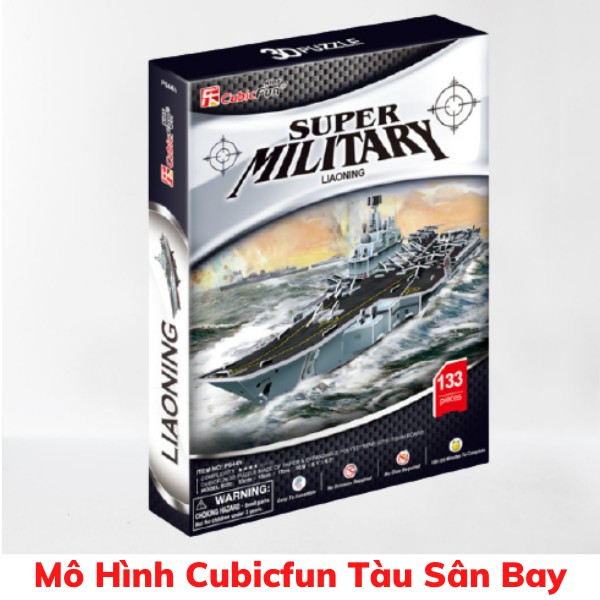 Mô Hình Giấy 3D CubicFun - Tàu Sân Bay Cỡ Lớn
