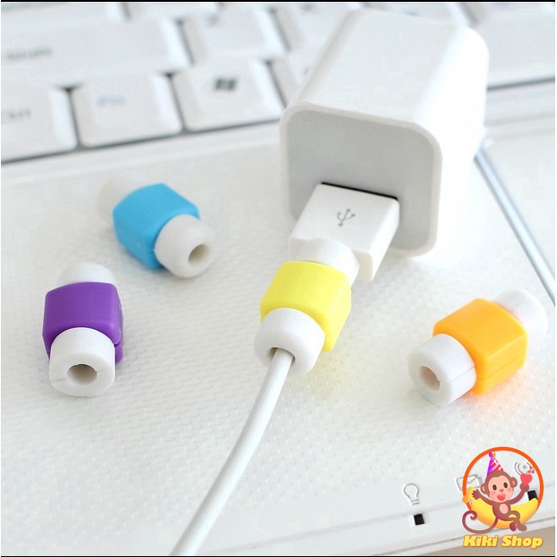 Winder Organizer Set 4 Phụ Kiện Bảo Vệ đầu Dây Cáp USB Cho