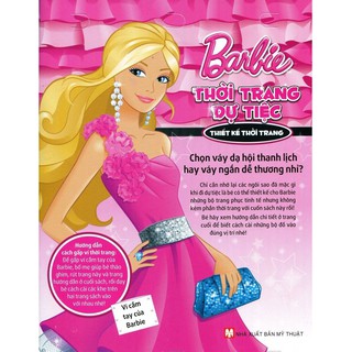 Sách - Barbie Thủ Công Dựng hình Thời Trang - Thời Trang Dự Tiệc