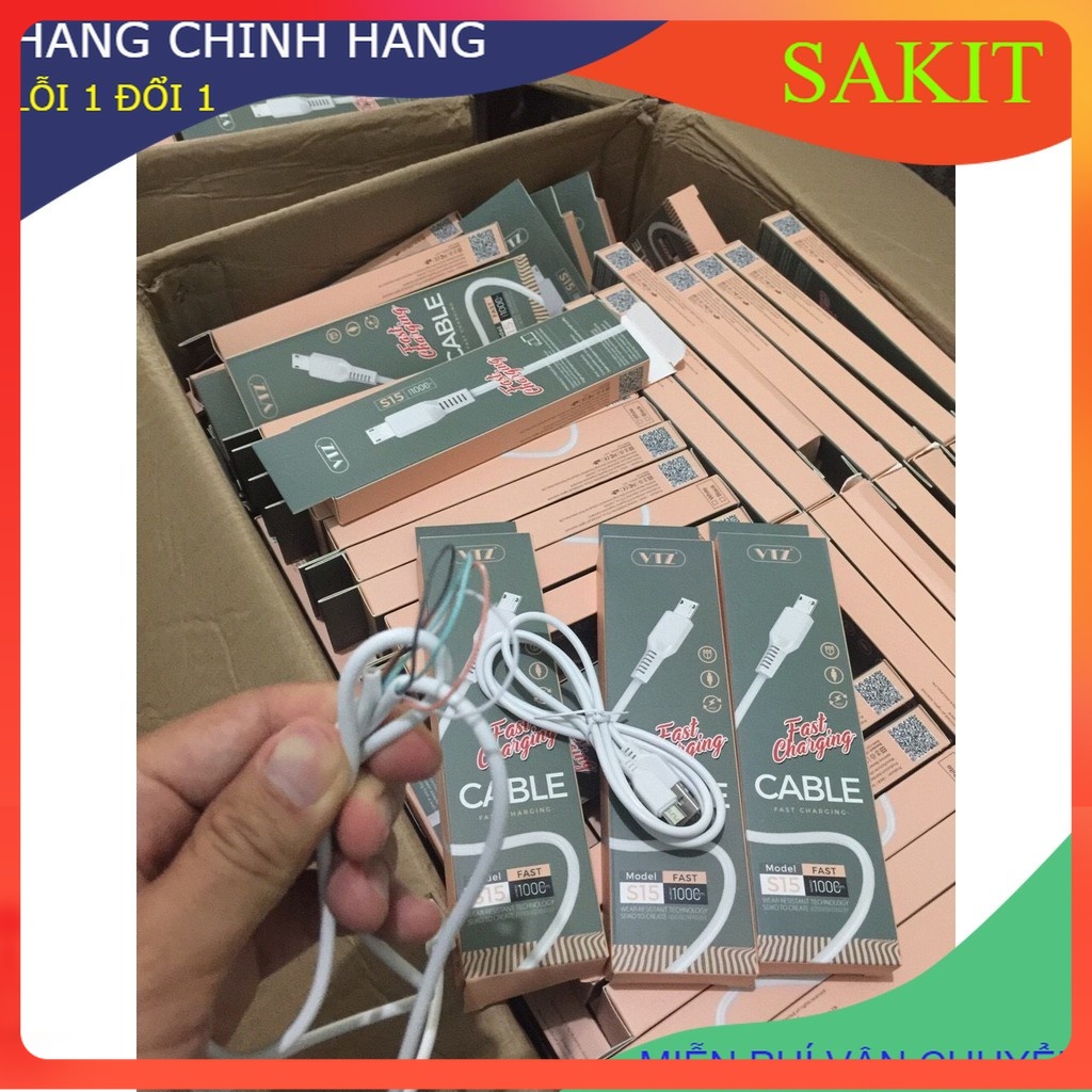 Cáp Sạc nhanh chân micro cho điện  Samssung - Oppo - Vivo - Huawei.