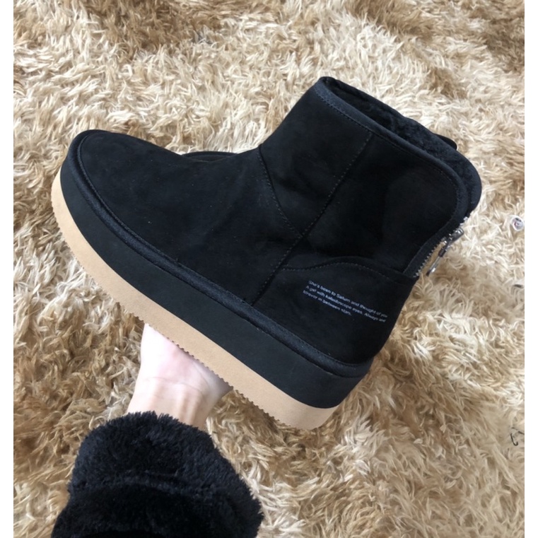 Boots da lộn có lót lông | BigBuy360 - bigbuy360.vn