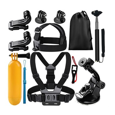 Bộ phụ kiện GOPRO, SJCAM 7in1, 10in1 POPO Tặng kèm 1 phao nổi