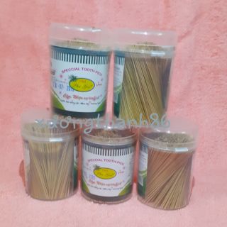 Tăm xỉa răng VIP hương quế  hủ 1600 que