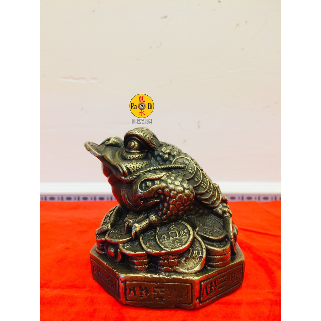 Thiềm Thừ Bát Quái - Cóc Tài Lộc - Tượng Đồng Phong Thủy | BigBuy360 - bigbuy360.vn