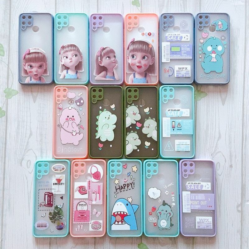 ốp lưng viền cao su Realme C12 / Realme C15