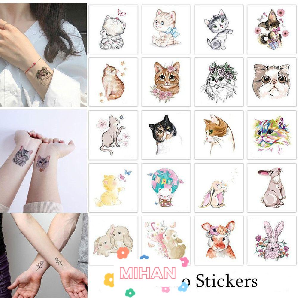Set 20 Hình Xăm Dán One-time Chất Lượng Cao