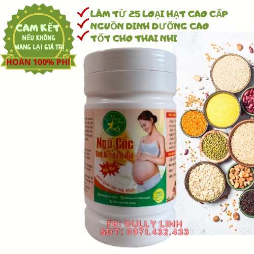 Ngũ Cốc Cao Cấp Cho Bà Bầu  25 Loại Hạt 1Kg, Ngũ Cốc Mẹ Bầu, Thực Phẩm Cho Bà Bầu