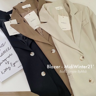 Áo Blazer double túi hến (6047) (Ảnh/Video tự chụp)