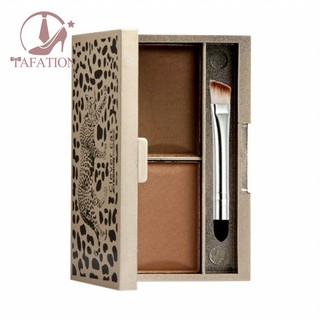 [Hàng mới về] Bảng phấn kẻ lông mày tạo khối kèm cọ và gương tiện dụng