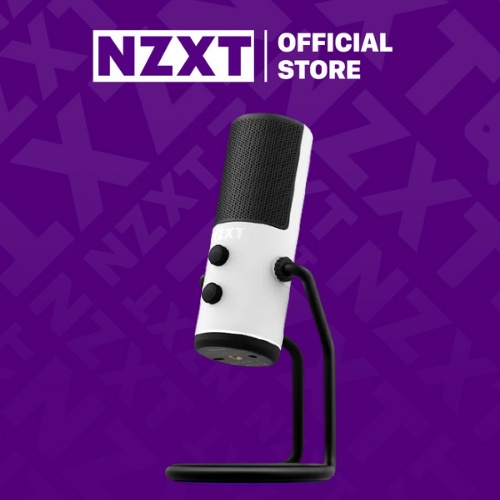 Thiết bị thu âm thanh NZXT - Microphone &quot;Capsule&quot; - Kết nối USB-C / Màu Trắng