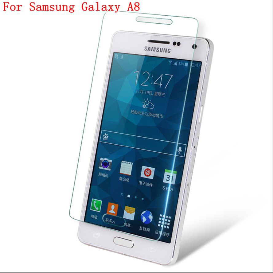 2 Miếng Dán Cường Lực Trong Suốt Cho Điện Thoại Samsung Galaxy A8 2015