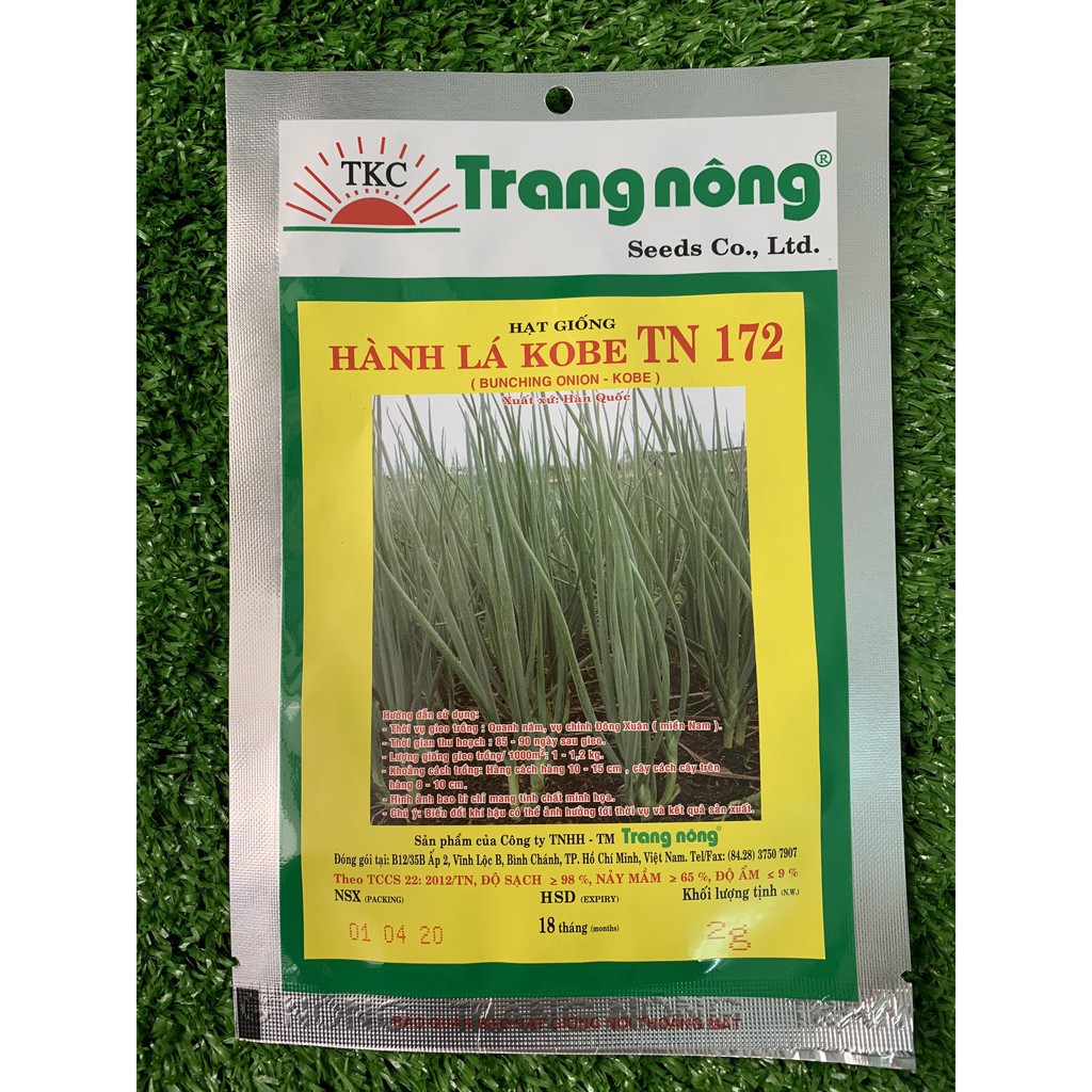 Hạt Giống Hành Lá Trang Nông 2Gram