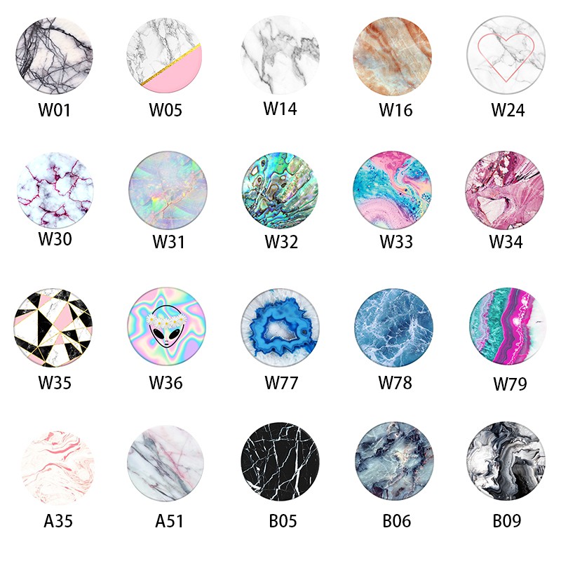 Giá đỡ điện thoại túi khí hình tròn thời trang