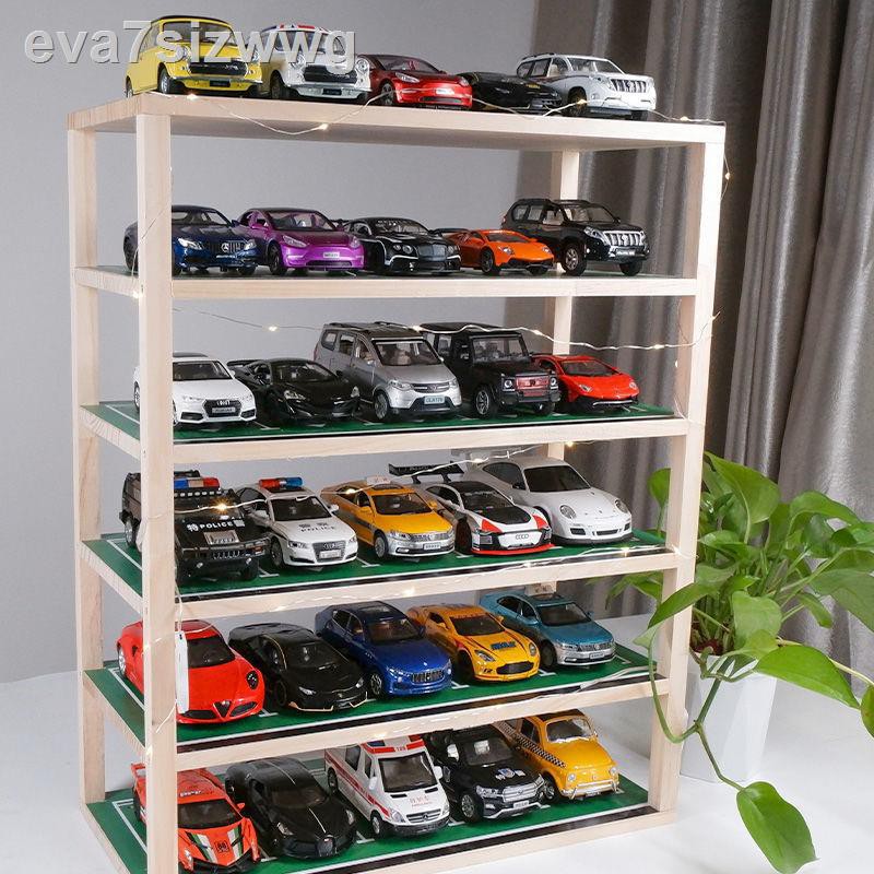 Đồ chơi ô tô lưu trữ bãi đậu xe mô hình cảnh nhà để xe các loại tủ trưng bày ô tô xe ô tô quà tặng trẻ em