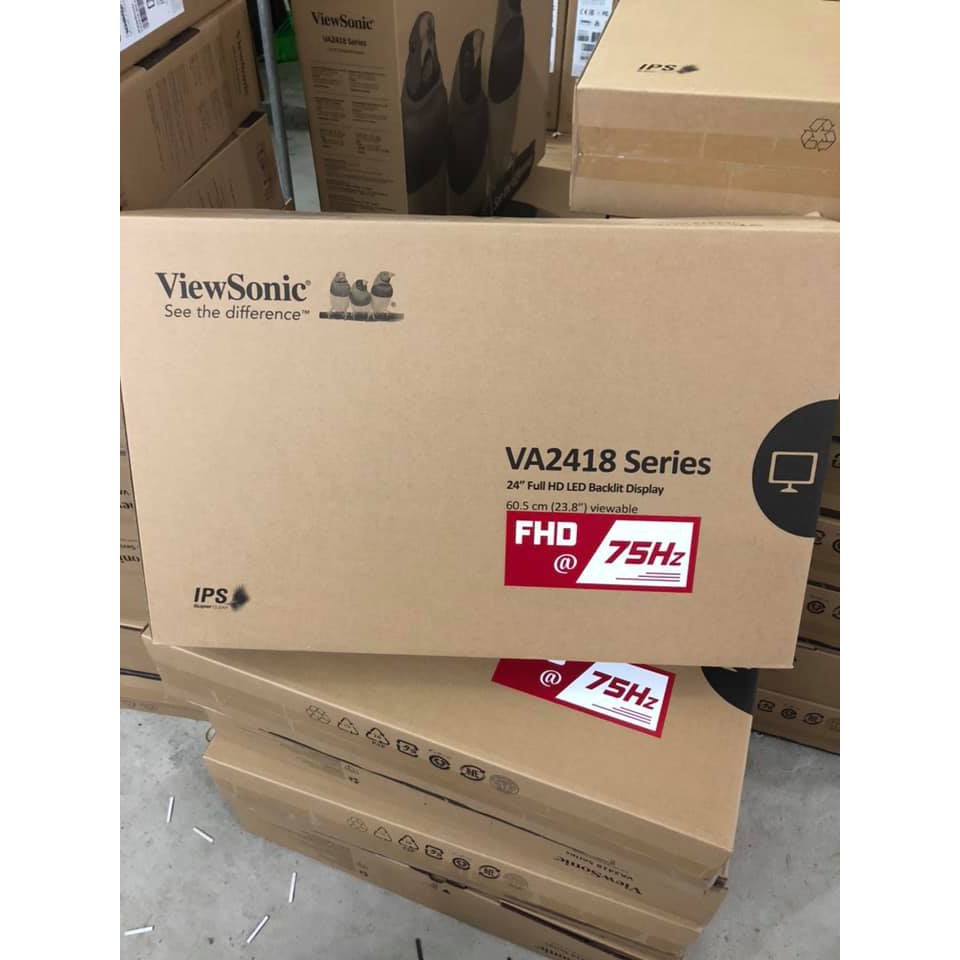 Màn hình 24 inch Viewsonic VA2418 - Công Nghệ IPS - Bảo hành 24 tháng !! | BigBuy360 - bigbuy360.vn