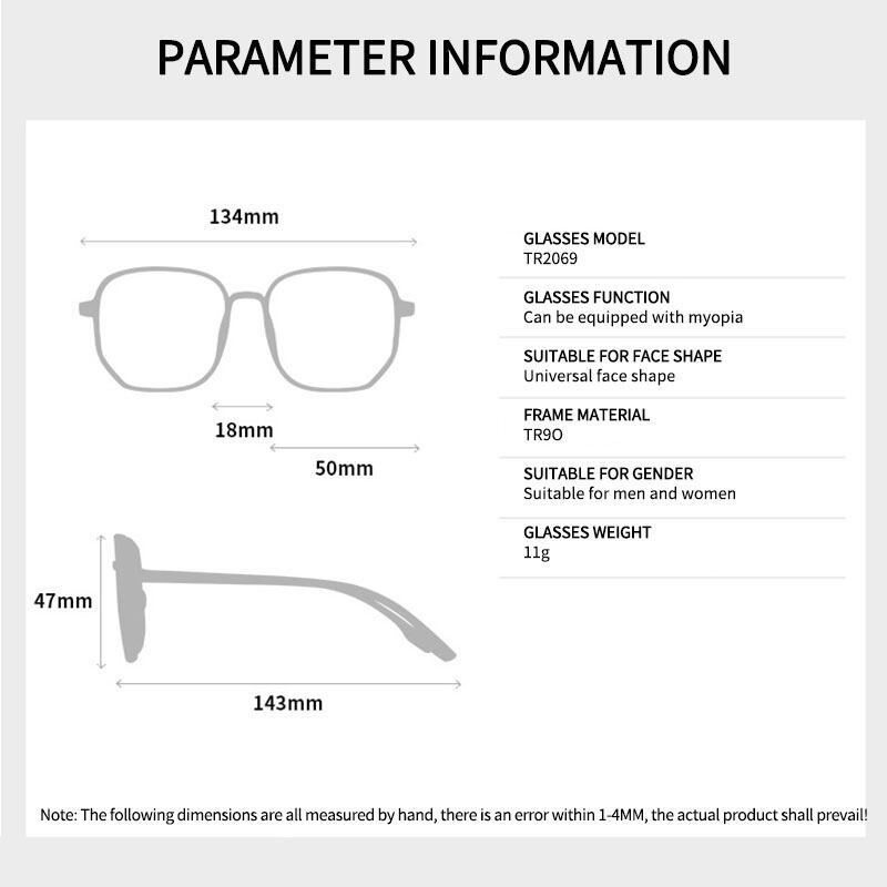 Kính Đọc Sách Không Gọng Siêu Nhẹ Chống Ánh Sáng Xanh Thời Trang 2022 Cho Nam