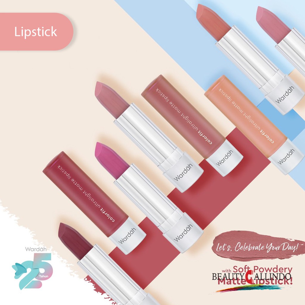 (hàng Mới Về) Son Lì Siêu Nhẹ Màu Sắc Thời Trang Thương Hiệu Wardah 1-13 | BigBuy360 - bigbuy360.vn