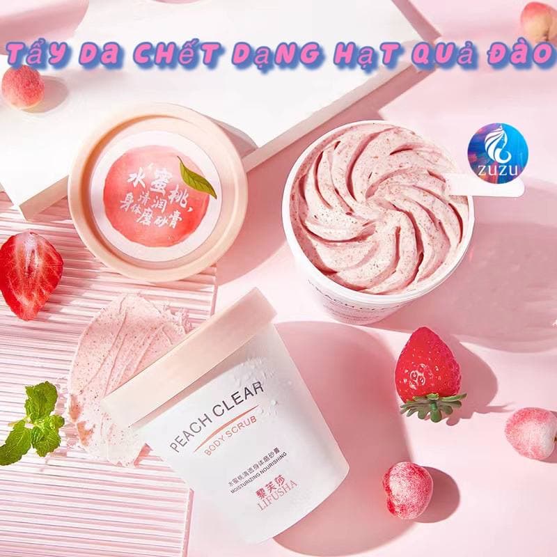 Tẩy Da Chết Mặt Và Body Đào HONEY PEACH FENYI Tẩy Sạch Sâu và Trắng Da — Tẩy Da Chết Toàn Thân Đào Nội Địa Trung | WebRaoVat - webraovat.net.vn