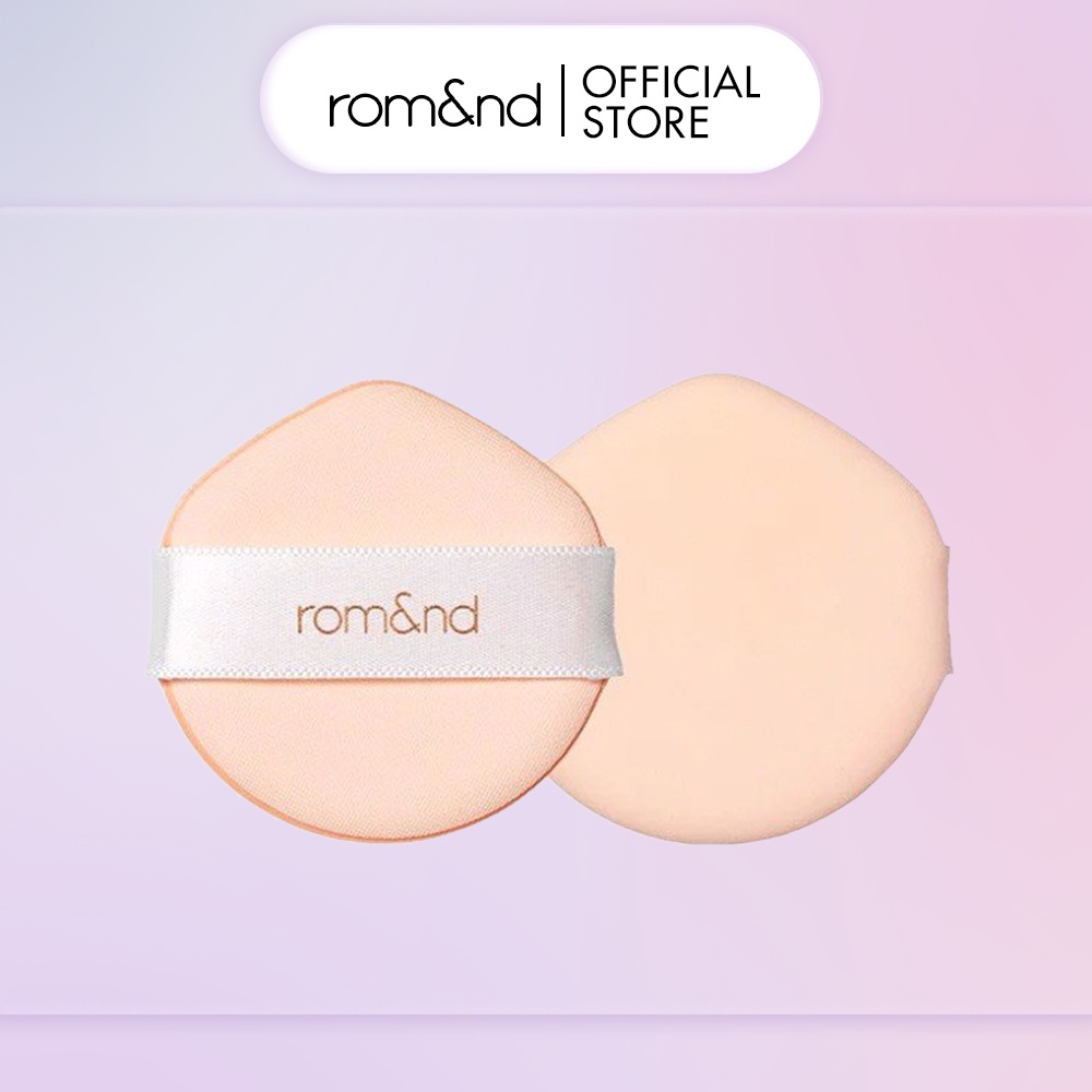 [Rom&amp;nd] Mút đánh Cushion Hàn Quốc Romand Better Than Puff - 2 pcs
