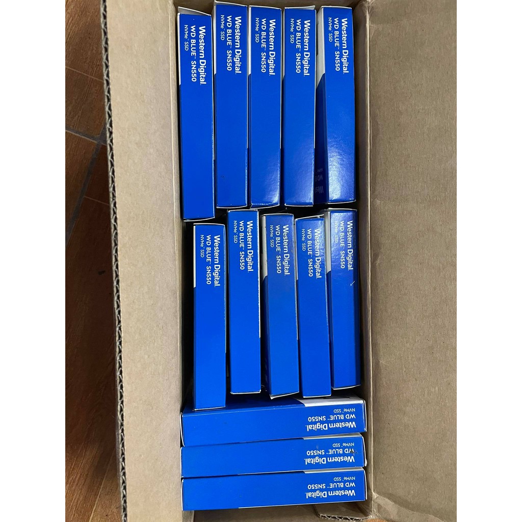 Ổ cứng SSD Western Digital Blue SN550 PCIe Gen3 x4 NVMe M.2 500GB WDS500G2B0C  BẢO HÀNH DÀI ~8-2025 SK 90-100% FULLBOX | BigBuy360 - bigbuy360.vn
