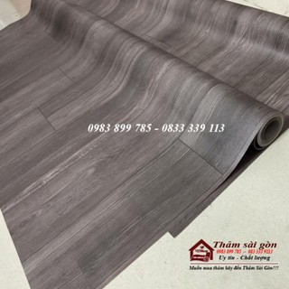 [1mx1m] THẢM NHỰA SIMILI VÂN GỔ NHÁM KHỔ 1m