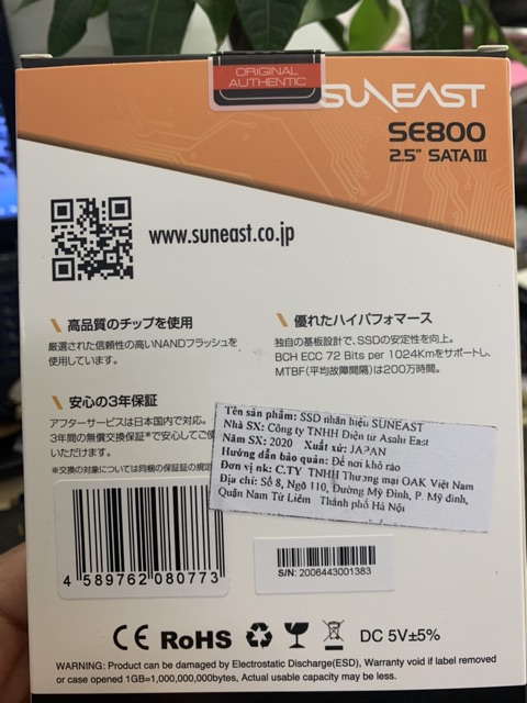 [Mã ELHAMS5 giảm 6% đơn 300K] Ổ cứng SSD Suneast, Klijia,Vdata 120Gb/240Gb chính hãng bảo hành 36 tháng | BigBuy360 - bigbuy360.vn