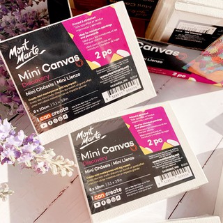 Khung Canvas Mini Mont Marte - Set 2 chiếc