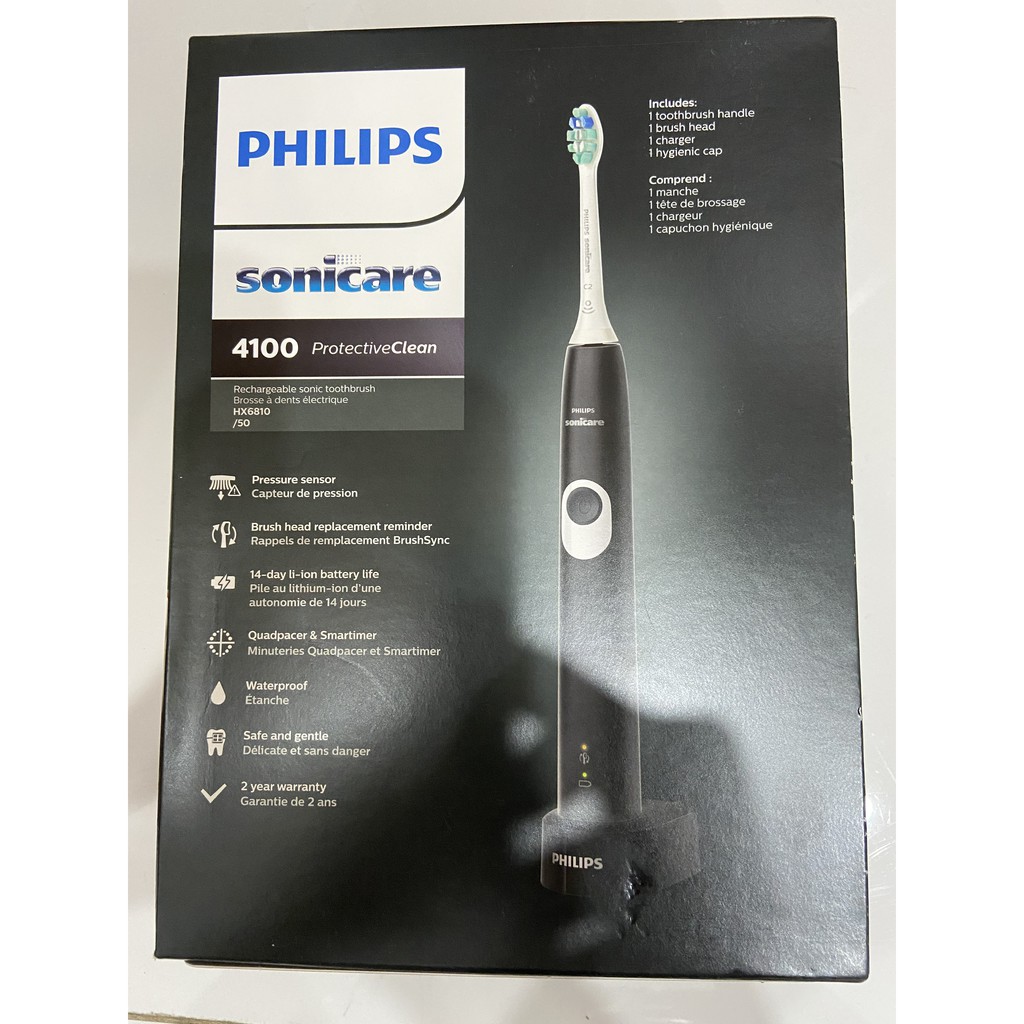 Bàn chải điện Philips Sonicare ProtectiveClean 4100, 5100, 6100 ( hàng mỹ )