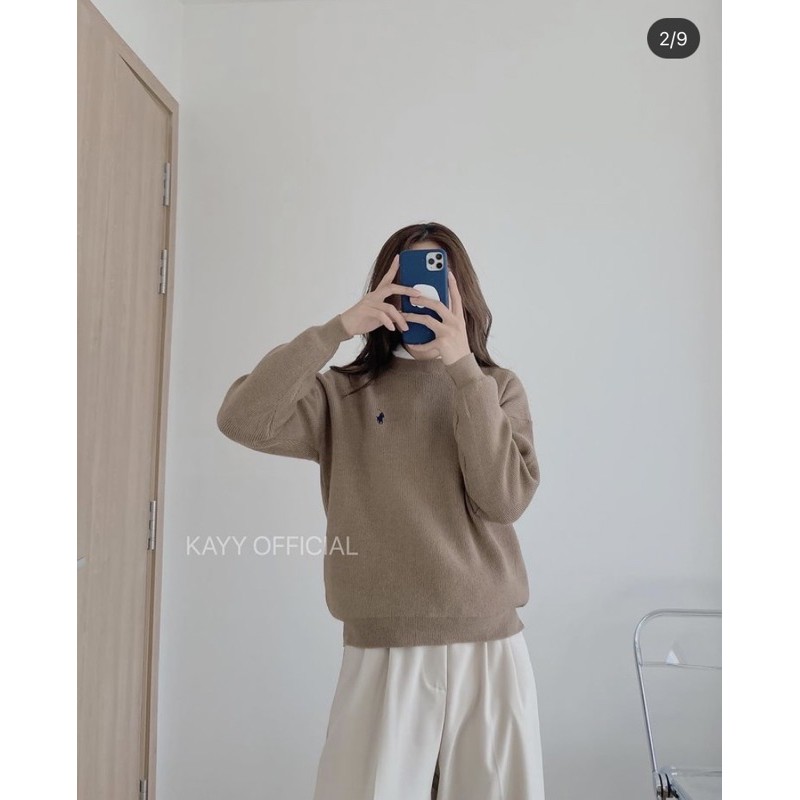 Áo len thêu hình chất dày mềm mịn - Lent (ảnh thật) | BigBuy360 - bigbuy360.vn