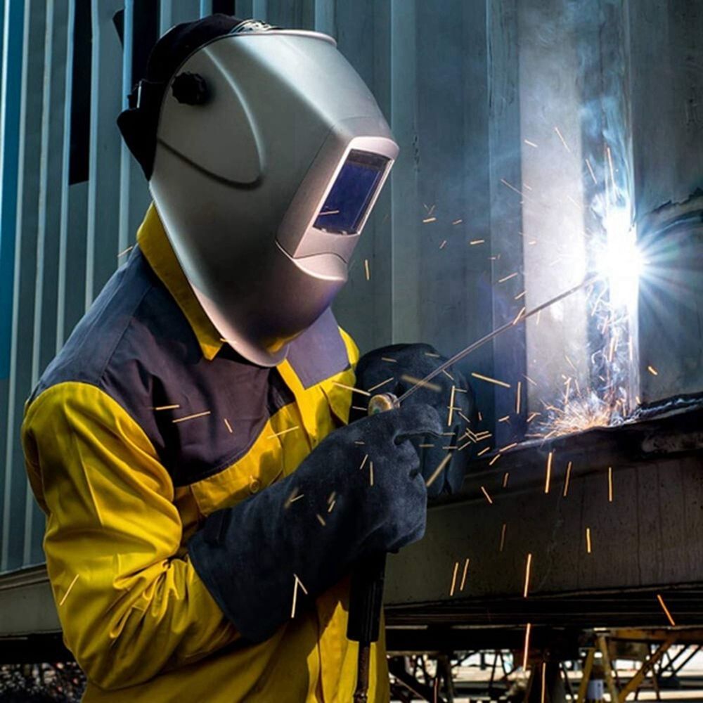 Găng tay da 932 F cách nhiệt chống cháy cho thợ hàn phong cách nam và nữ